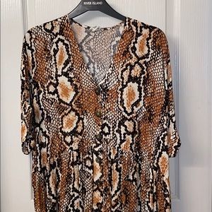 ASOS River island dress print size 6
